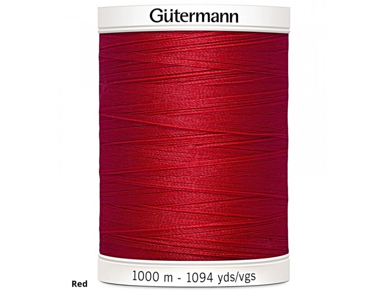Hilo Gutermann de 1000m color blanco - La costurería - Clases de Costura en  Madrid