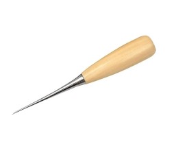 Leather Awl with Wooden Handle